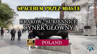 Spacer po Krakowie  Rynek Główny  Sukiennice  Eros Bendato [upl. by Stelmach]