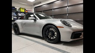 Targa 911 4S 2023 Racing green metallic [upl. by Nitsirk]