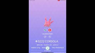 Galar Corsola confirmed [upl. by Rik]