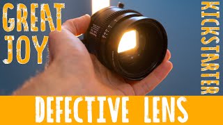 great joy anamorphic lens adapter problem [upl. by Norwood590]