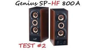 Genius SPHF 800A  Test dźwięku 2 [upl. by Audra]