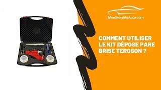 Comment utiliser le kit dépose pare brise Teroson [upl. by Candida]