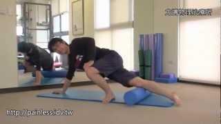 瑜珈柱居家伸展運動 Stretching Exercises with a Foam Roller [upl. by Iilek154]