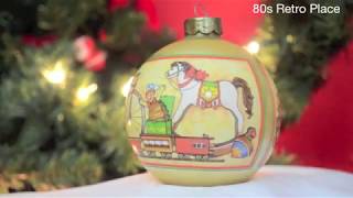 1970s Christmas Ornaments Round Ornaments by Hallmark Currier amp Ives Holly Hobbie and More [upl. by Sila]