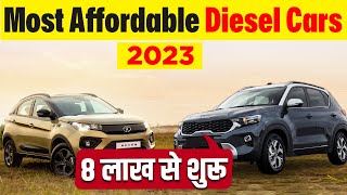 Top 8 Most Affordable Diesel Cars SUVs Rs 8 to 10 Lakh  diesel cars under 10 lakhs in india [upl. by Vania458]