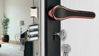 main door handle lock new handle lock setting [upl. by Esyla]