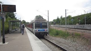 Paris Z6400 UEPY  Neuville Université Ligne L Transilien [upl. by Paucker]