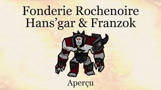 Warlords of Draenor BETA  Aperçu de Hansgar amp Franzok Raid  Fonderie Rochenoire [upl. by Occir]