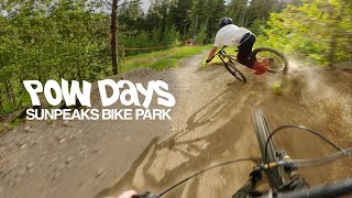 POW DAYS at Sun Peaks Bike Park Matty Miles and Hunter Paull [upl. by Orola]