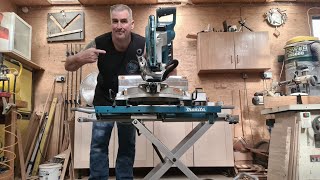 Makita mitre saw stand is it any good 2022 woodworking video review [upl. by Anidene481]