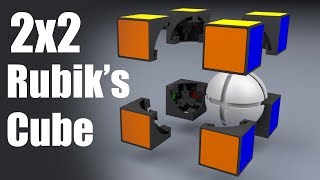 How does a 2x2 Rubiks Cube work [upl. by Eiramnna252]