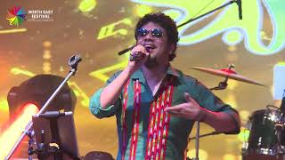 quotChaav Laagaquot  Papon Performs Live at North East Festival 2018 [upl. by Nilek]