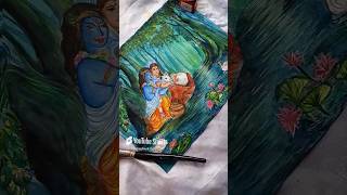 Krishna manmohanamore Prem more krishna😌❤️🙏✨krishna drawingpainting shortvideo manmohankanha [upl. by Armahs]