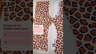 Hermoso pantalón bota campana 😍🦒 Animal print Jirafa coser diy coseresfacil diydecostura [upl. by Asil988]