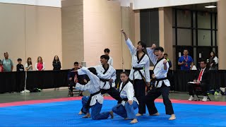 2023 USA Taekwondo Nationals  Team Freestyle Poomsae [upl. by Booth]