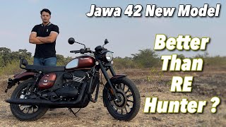 2024 Jawa 42 New Model Review  Better Than Royal Enfield Hunter [upl. by Ainaj]