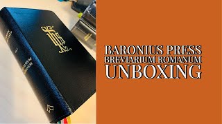 Baronius Press Roman Breviary Unboxing [upl. by Sukram528]