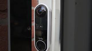 Removing the Arlo doorbell battery for charging [upl. by Gunnar]