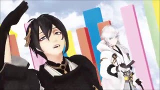 【Tsurumaru x Mikazuki】 Tetrodotoxin Synthesizer No2 【MMD】 20 HQ [upl. by Drawe]