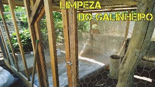 COMO FAZER A LIMPEZA DOS GALINHEIROS [upl. by Haletta]