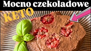 Czekoladowe KETO  ciasto bez pieczenia 😱😍 [upl. by Cimbura839]