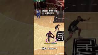 Steezo dribbling in NBA 2K25 [upl. by Eiltan]