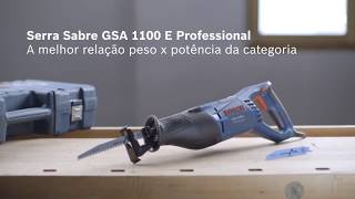 Serra Sabre GSA 1100 E  BOSCH [upl. by Mariska]