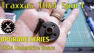 Traxxas TRX4 Sport Kit Upgrade Series  TRX4 Underdrive Gears [upl. by Homer]