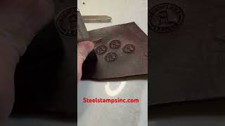 How Do You Sign Your Work leathercraft leatherwork leatherproject [upl. by Gabbert831]