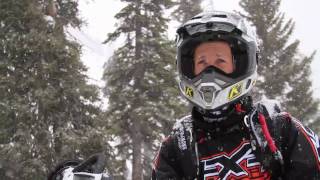 Bret Rasmussen on the 2012 Arctic Cat M800 ProClimb [upl. by Ecile]