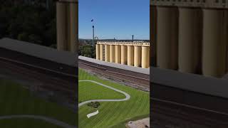 Hershey Chocolates iconic twin smoke stacks Dronefootage [upl. by Mahsih]