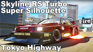 Assetto Corsa Skyline RS Turbo Super Silhouette Shutoko Highway HOTLAP [upl. by Florida]