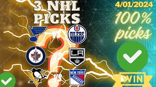 RangersJetsOilers 86 win tonight  NHL Prediction Today 4124  NHL Picks Today [upl. by Scribner677]