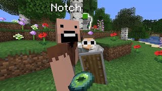 Minecraft Assassin Vs Speed Runner ft Notch [upl. by Anytsyrk]