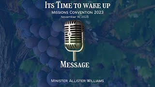 Its Time to be Fruitful  Minister Allister Williams [upl. by Kelwin]