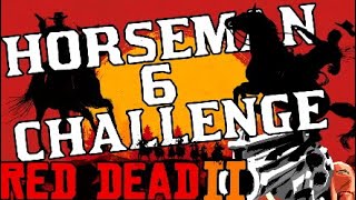 Red Dead Redemption 2 Horseman Challenge 6 [upl. by Terrena]