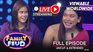 Family Feud CREAMLINE VS CHOCO MUCHO 🔴LIVE NOW FULL EPISODE 💜🩷 Family Feud Battle of SISTER TEAM [upl. by Ynnaf]