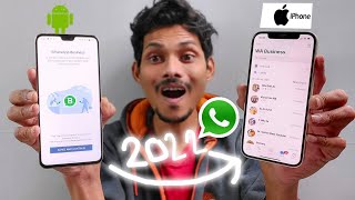 Best Method to Transfer WhatsApp Business from Android to iPhone 2022  iCareFone Transfer [upl. by Kizzie]