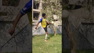 Football skills ⚽🔥 footballskills skills soccer skills shorts viralshorts [upl. by Llenet]