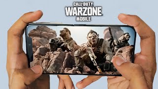 WARZONE MOBILE HANDCAM iPHONE 11 GAMEPLAY🔥 [upl. by Asyl]