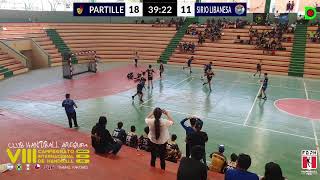 PARTILLE vs SIRIO LIBANESA varones VIII CAMPEONATO INTERNACIONAL DE HANDBALL handballArequipa [upl. by Ahtnama]