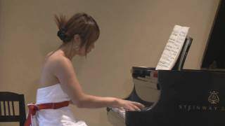 Pianist Yumi Bjelde  Johann Sebastian Bach Invention No 8 in F Major [upl. by Yeltneb]