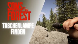 Sons of The Forest Guide  Taschenlampe finden [upl. by Comyns753]