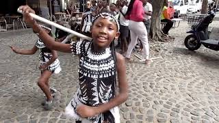 BUYELEKHAYA DANCERS PRESENTING A FUSION XHOSA DANCE [upl. by Oflodur488]