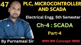 47 PLC MICROCONTROLLER amp SCADA  Ch4  SCADA PolytechnicPathshala [upl. by Amesari]