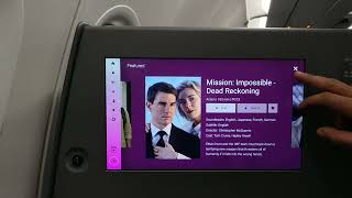 Vistara Inflight Entertainment System  Danube Properties [upl. by Furr]