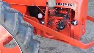 1940s allis chalmers g tractor [upl. by Cornelle261]