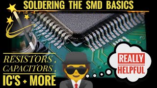 How To Solder Surface Mount Easily  SMD Soldering Tutorial [upl. by Nofpets]