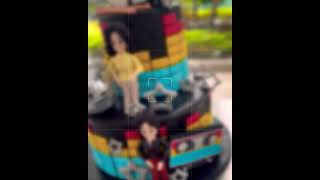 RockDiscoRampB Triple Celebration Cake [upl. by Norb882]