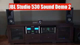 JBL Studio 530 Sound Demo 2 Daft Punk [upl. by Lesirg]